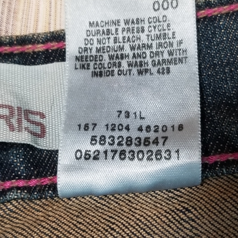 NWT Levi 515 Nouveau Stretch Capris Size 18 - Picture 4 of 9